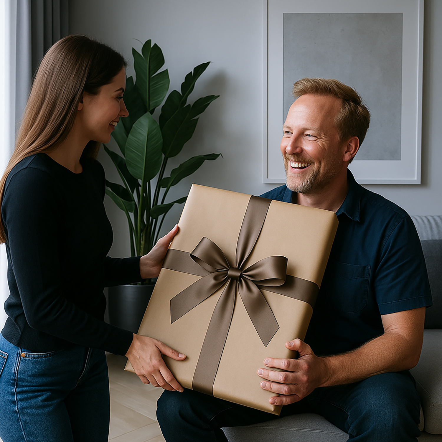 Image of Karikatur mit Glückwünschen zum 40. Geburtstag – Poster mit Ihrem Foto