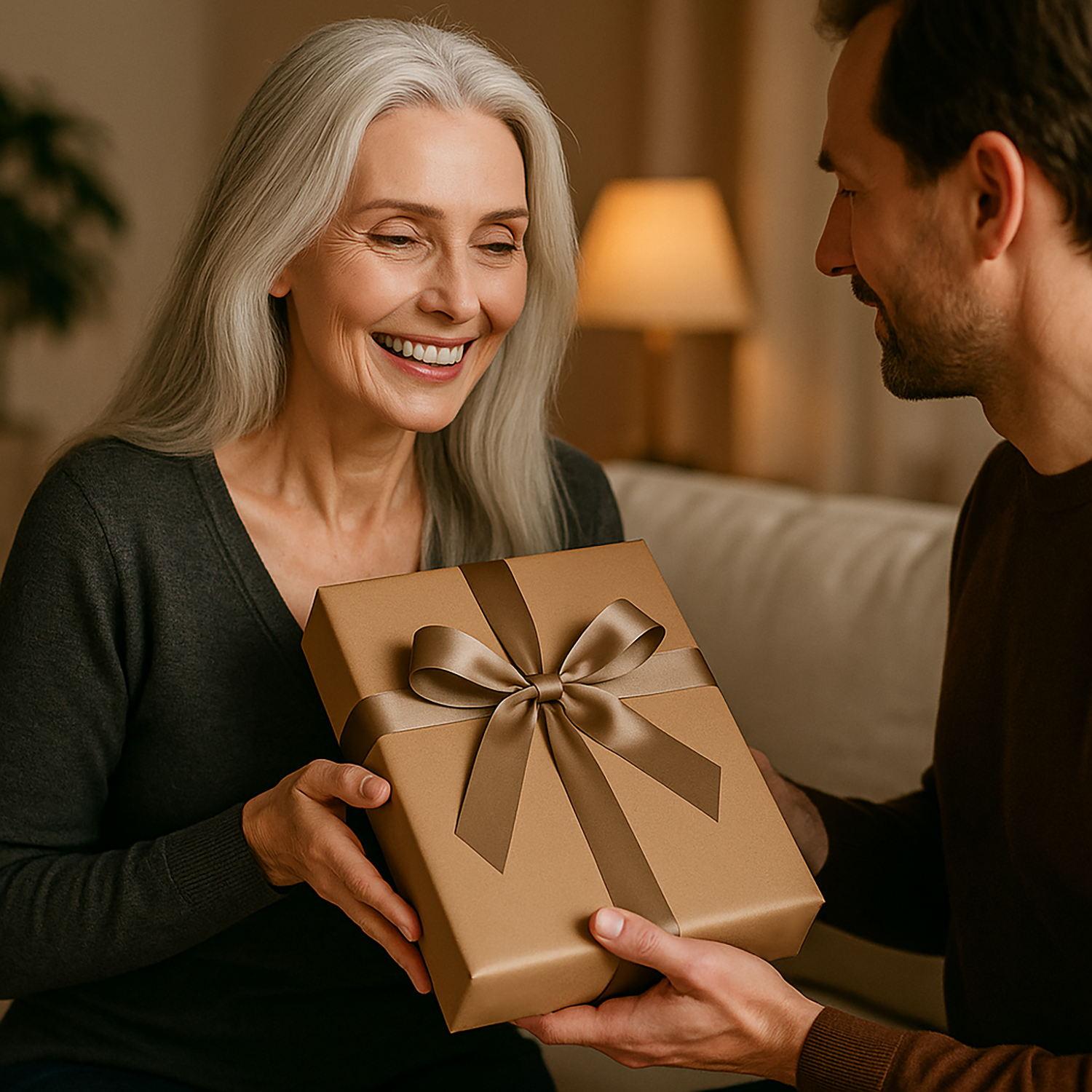 Image of Ihre Weihnachtsillustration mit Glückwünschen – Druck auf Glas, Porträt aus Ihrem Foto