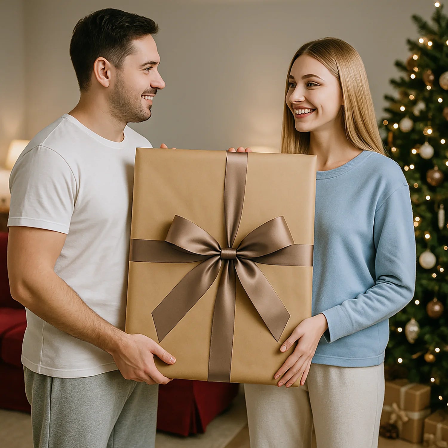 Image of Mädchen in der Schneekugel – Poster aus deinem Foto