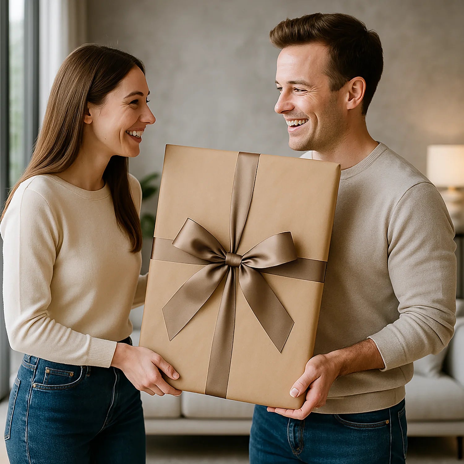 Erfolgreicher Mann Illustration – Leinwandbild aus deinem Foto