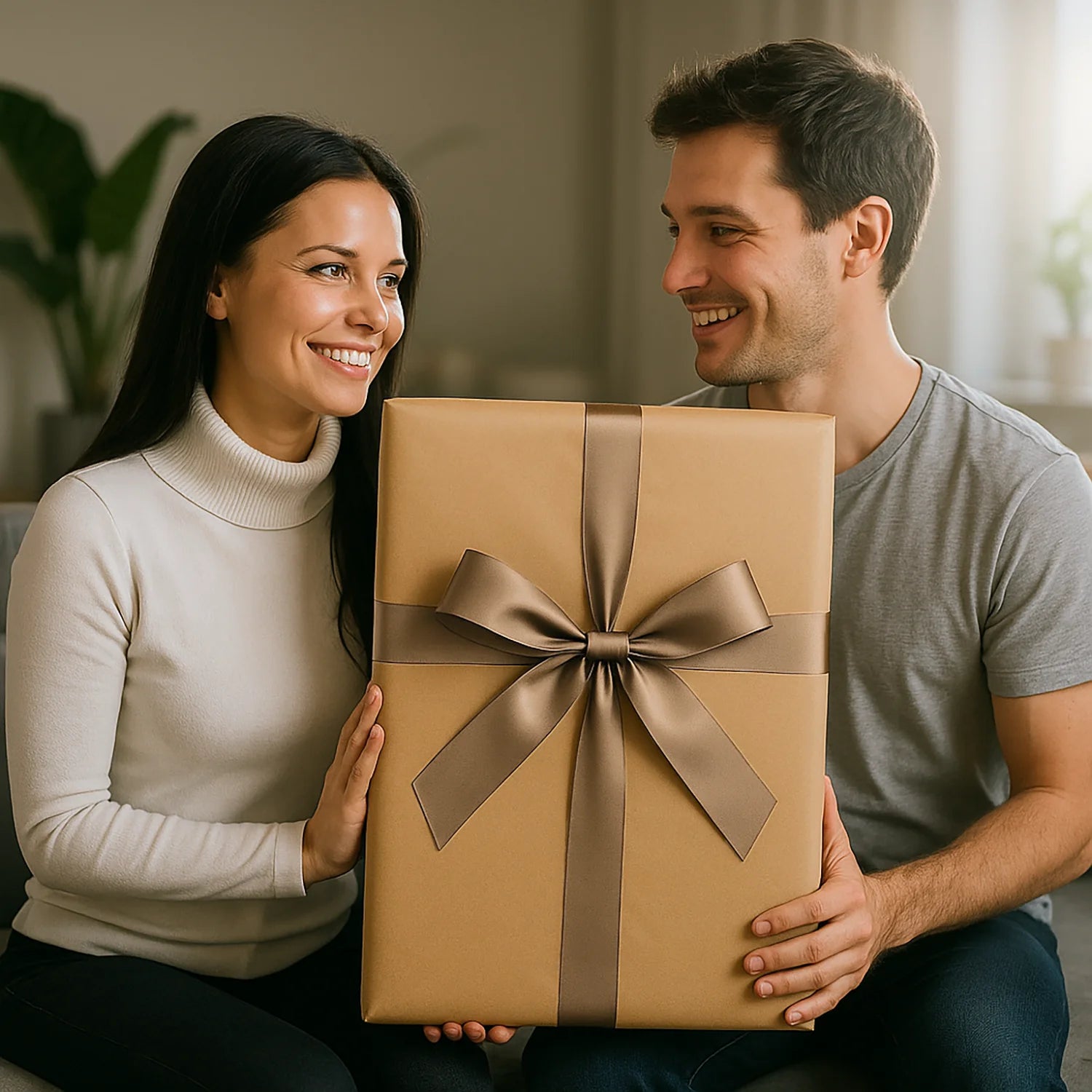 Image of Porträt der Jubilarin zum 40. Geburtstag - Leinwandbild aus deinem Foto
