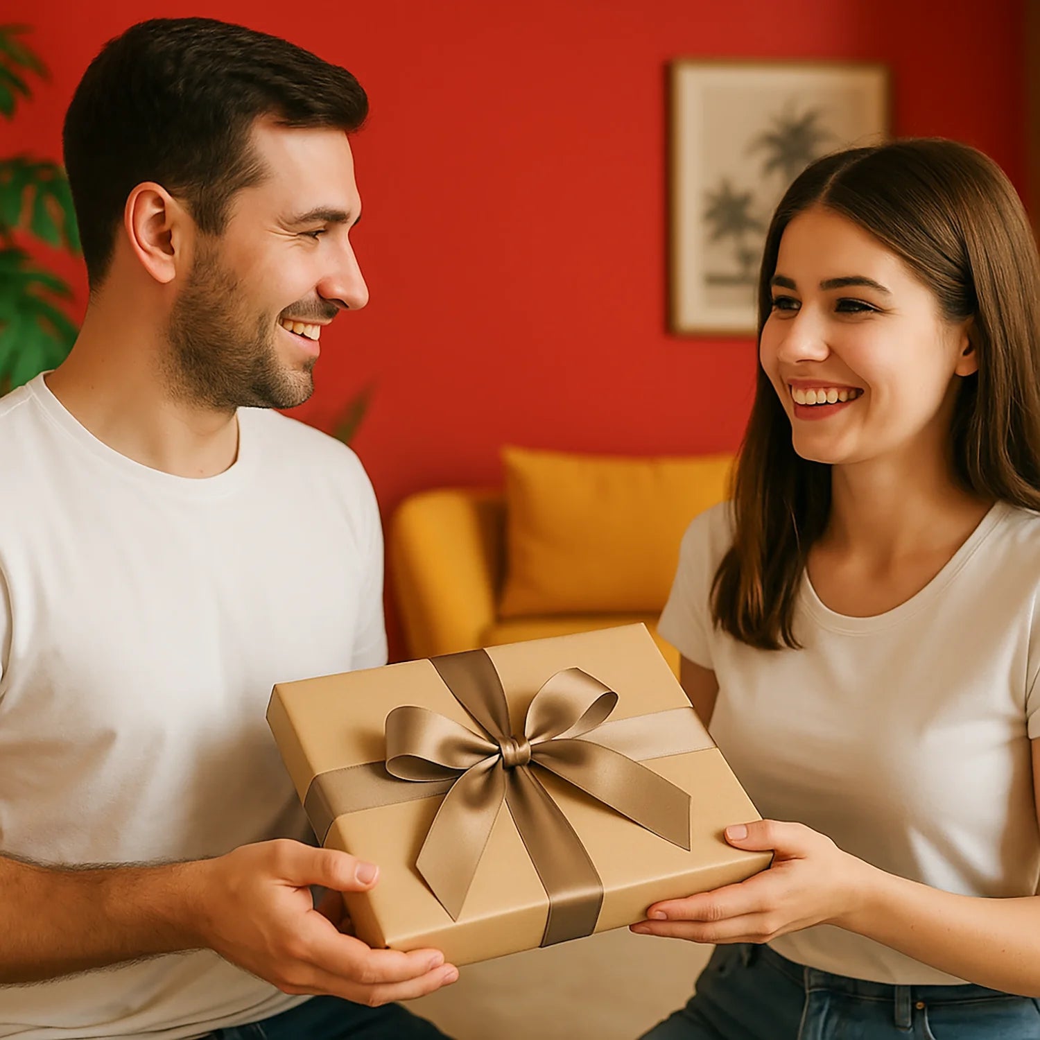 Image of Frau Weihnachtsmann - Druck auf Glas, Porträt aus deinem Foto