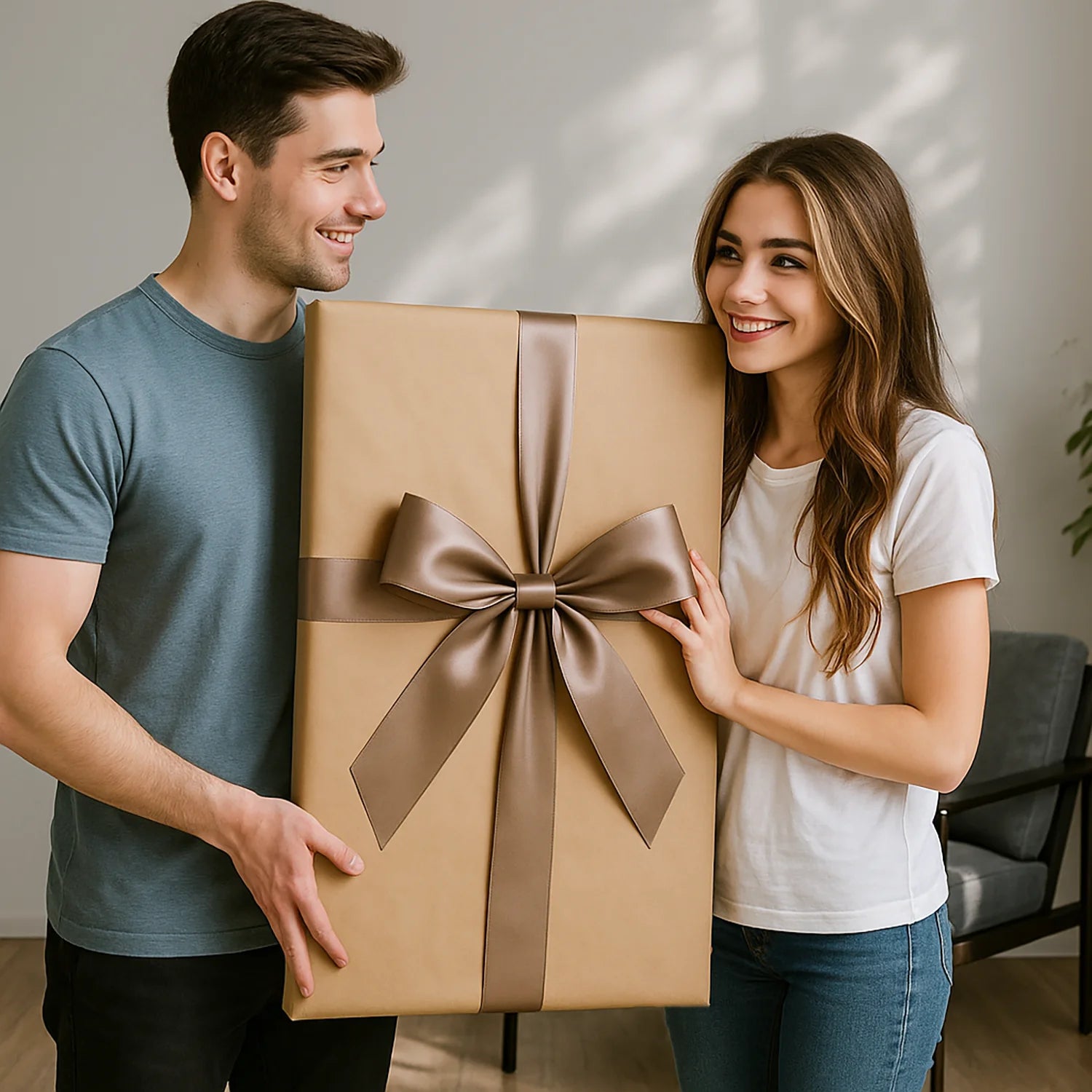 Image of Mädchen im futuristischen Stil - Poster aus deinem Foto