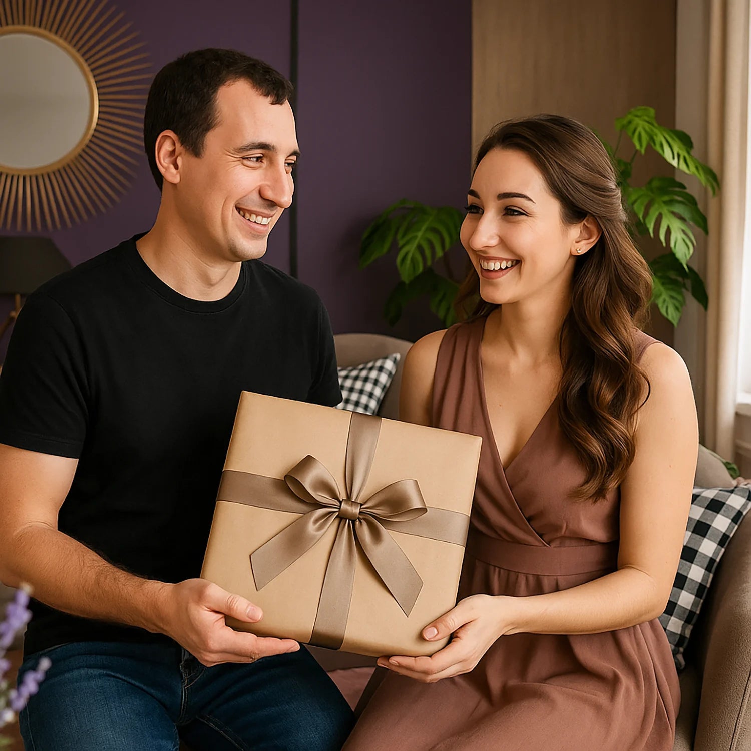 Image of Du bist meine Welt - Druck auf Glas aus deinem Foto