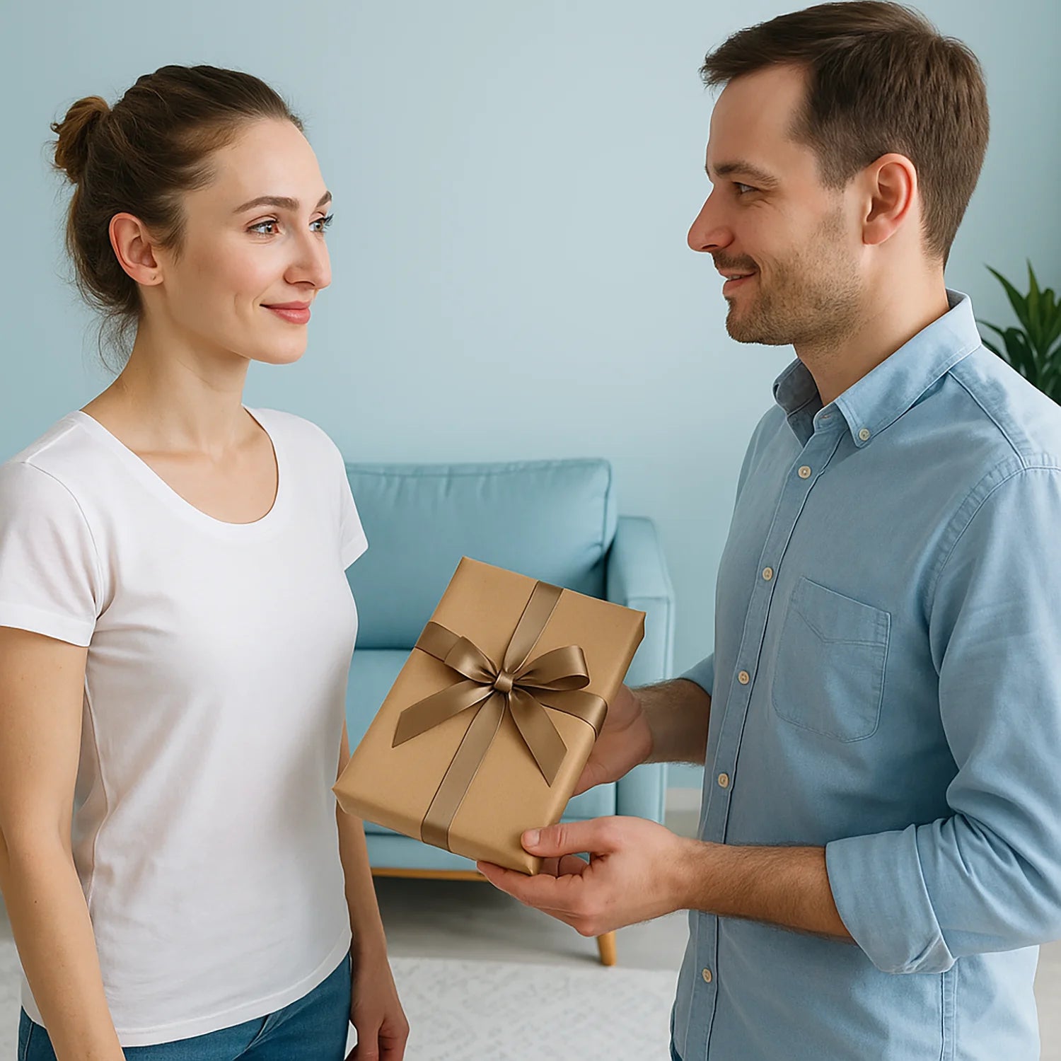 Image of Zu ihrem 40. Geburtstag - Acrylglasdruck, Porträt aus deinem Foto