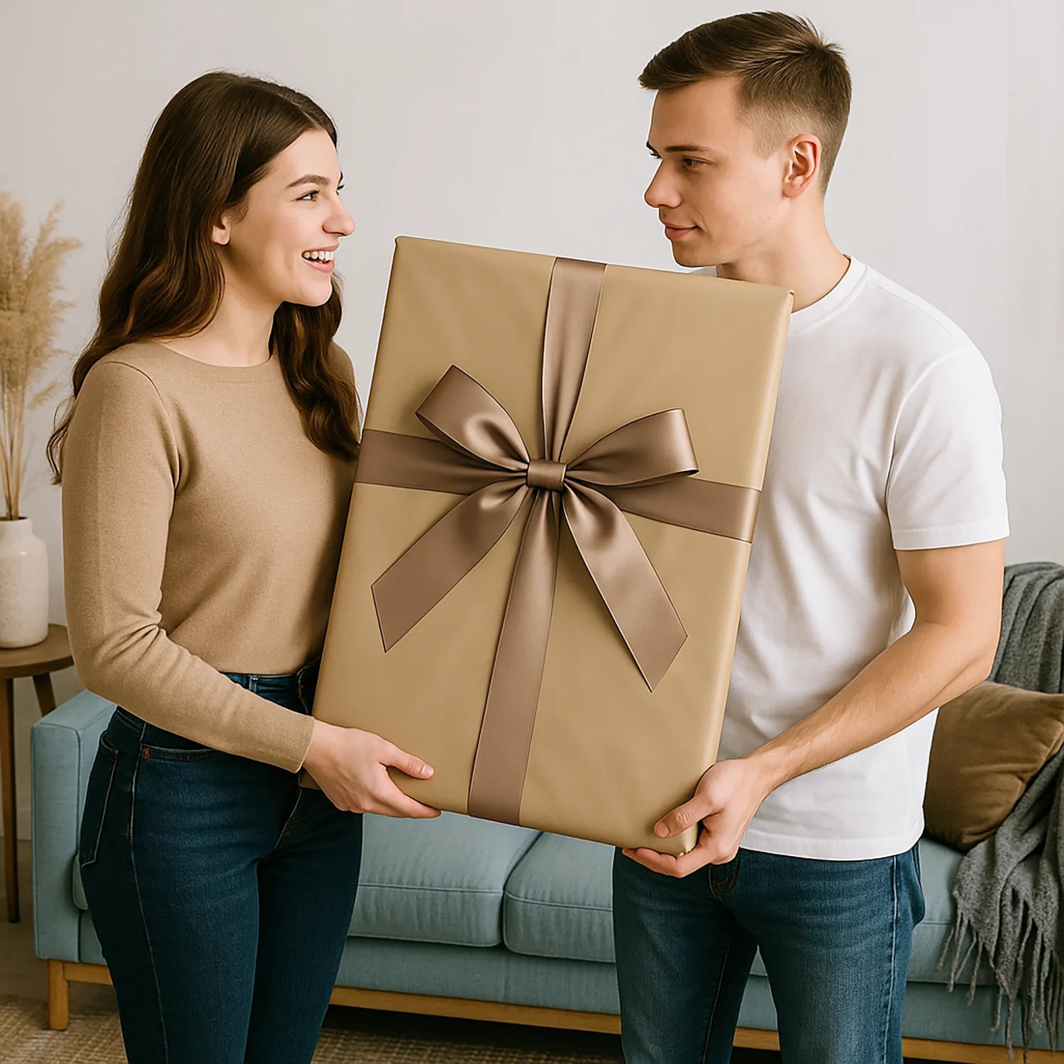 Image of Zwei Verliebte - Leinwandbild aus deinem Foto