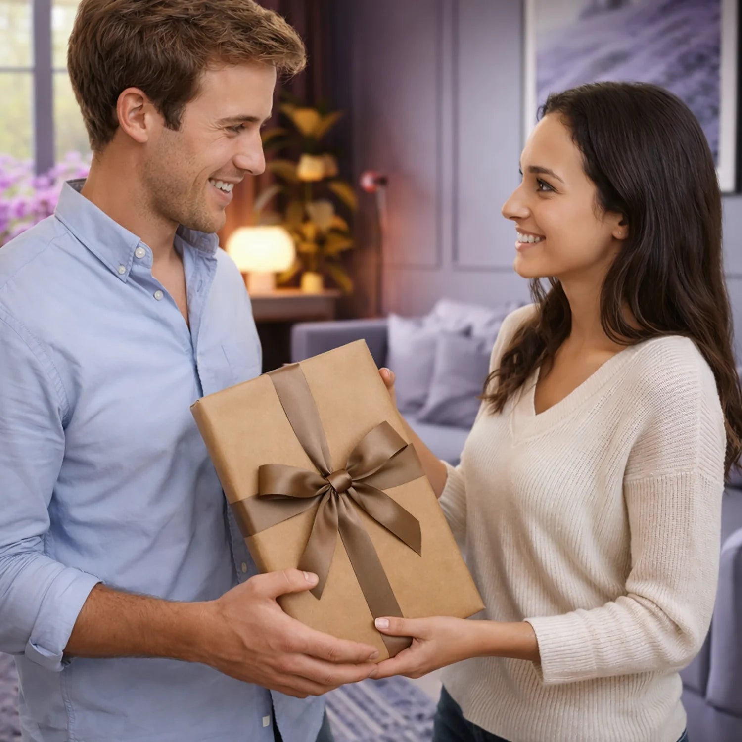 Image of Euer Valentinstag - Glasdruck aus eurem Foto