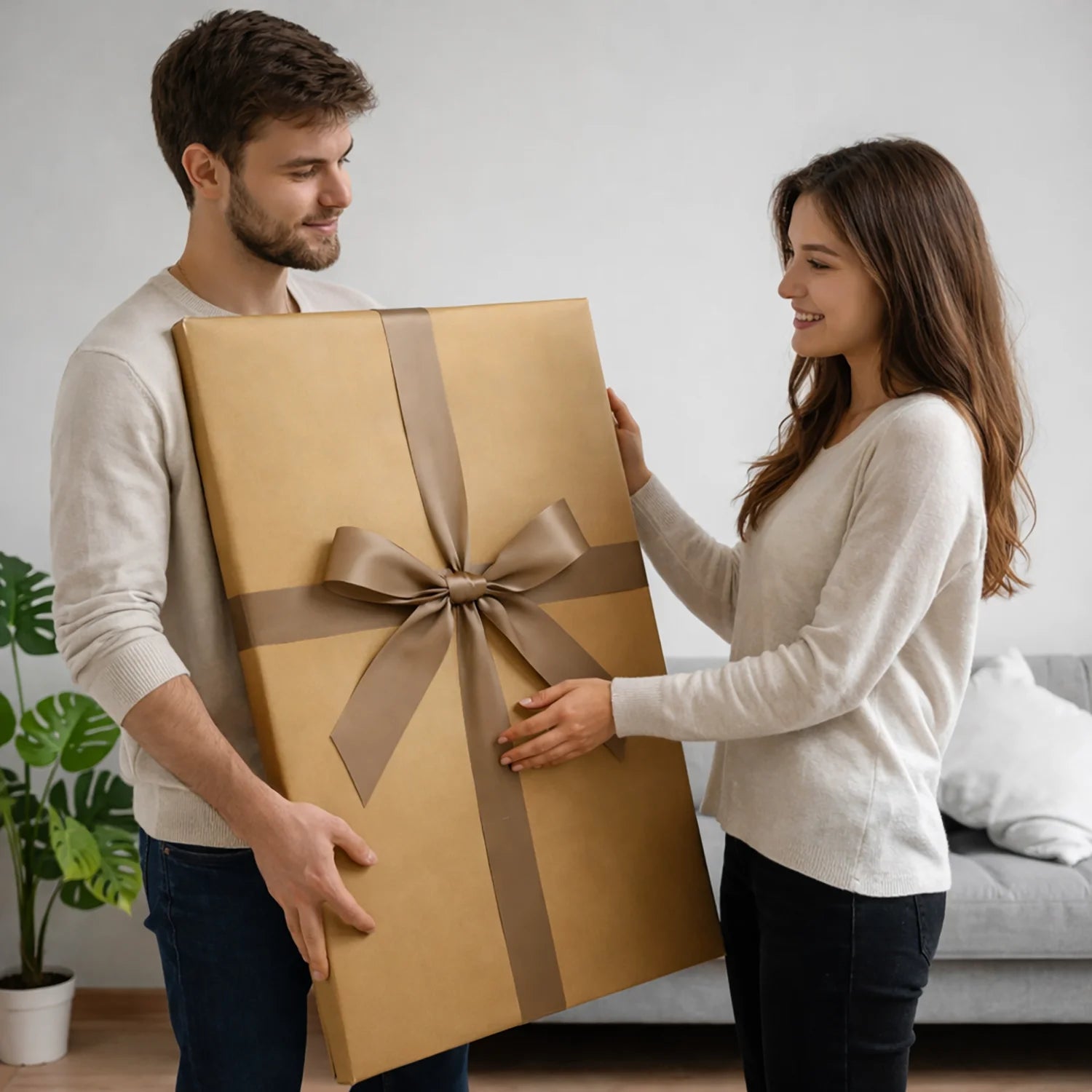 Image of 5 Jahre Liebe - Leinwandbild aus deinem Foto