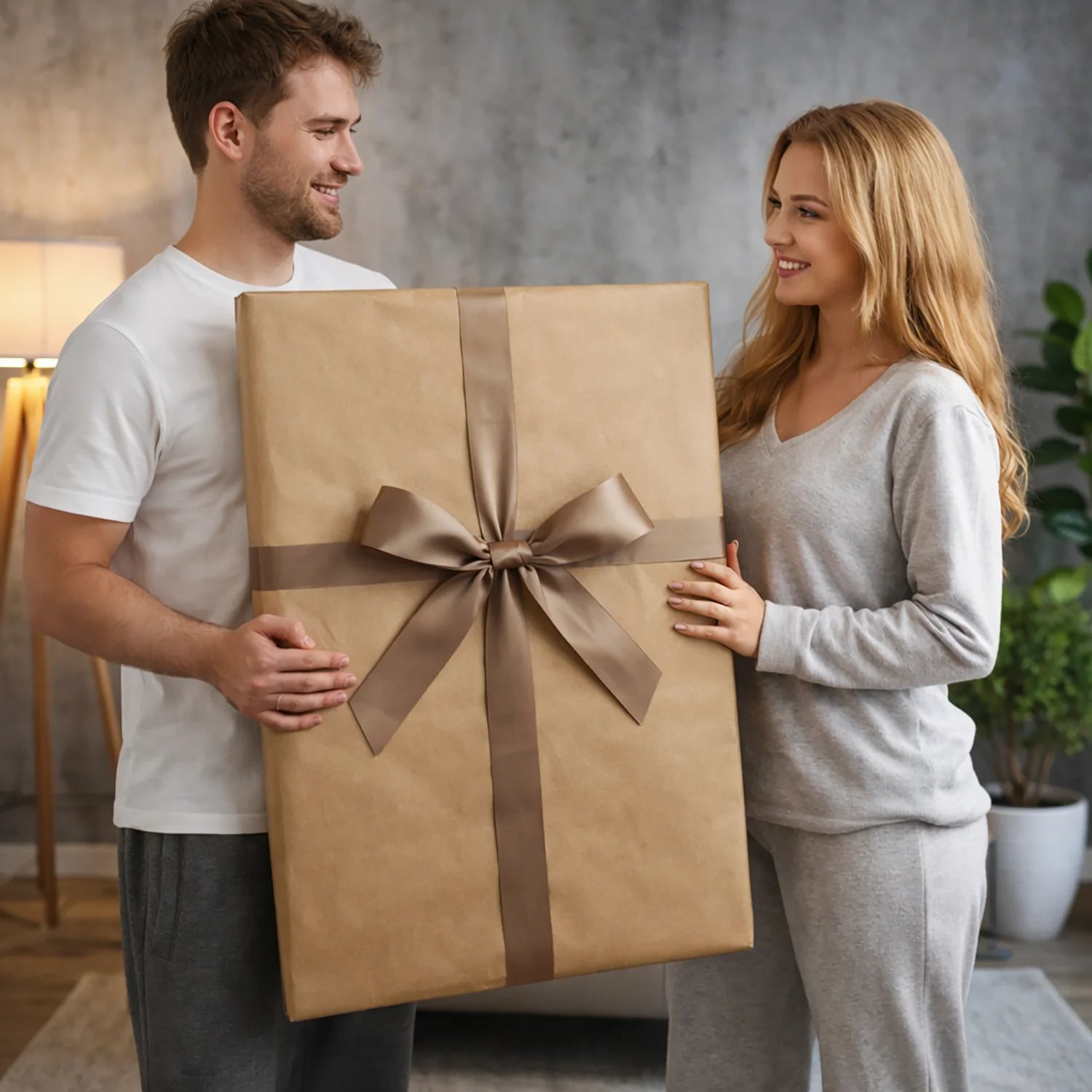 Image of Ihr glücklicher Valentinstag - Leinwandbild aus Ihrem Foto