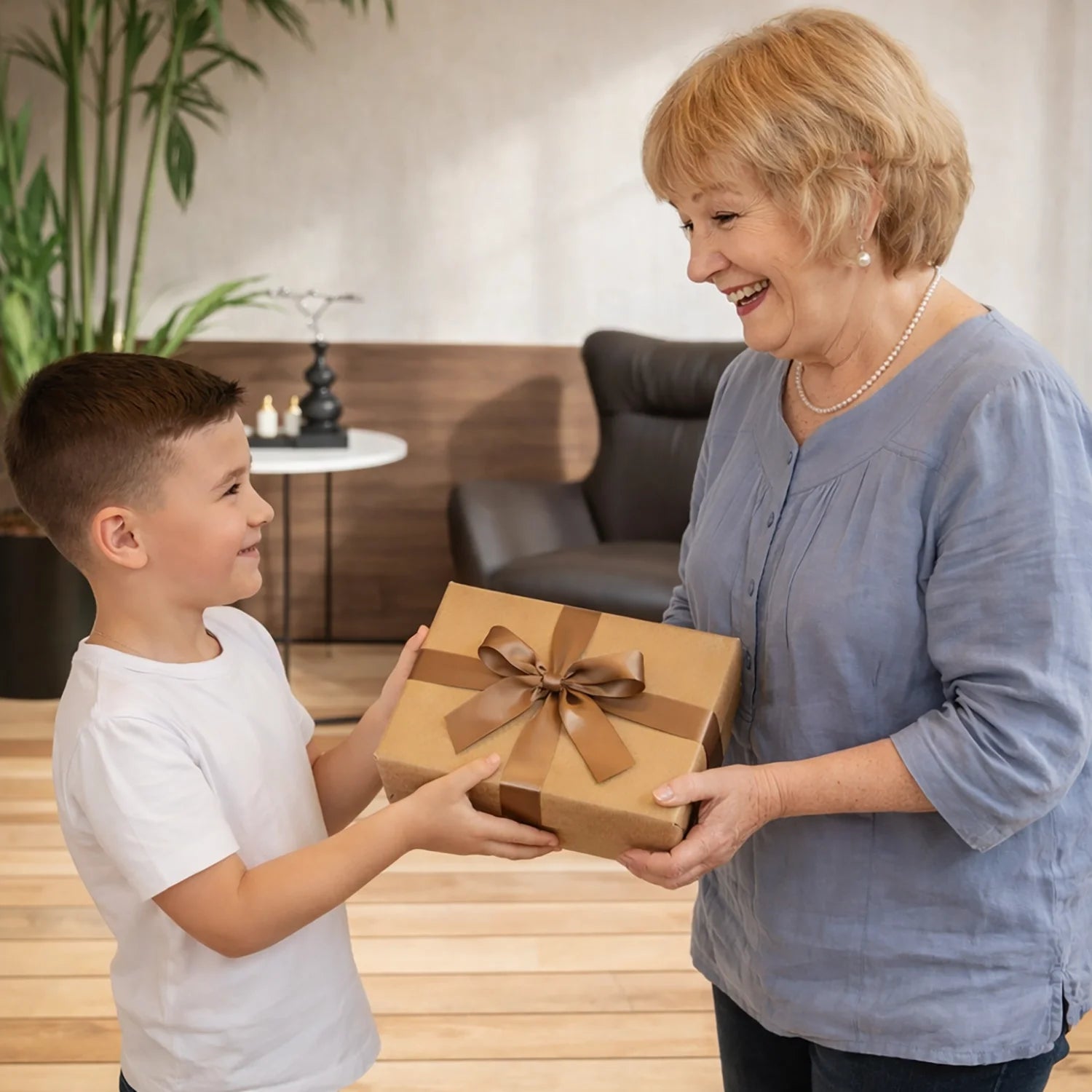 Image of Fotocollage zum Oma-Tag - Glasdruck aus deinem Foto