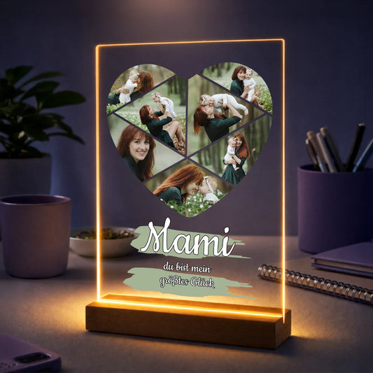 Originelles Geschenk für Mama zum Muttertag – Fotocollage Mama die schönsten Momente
