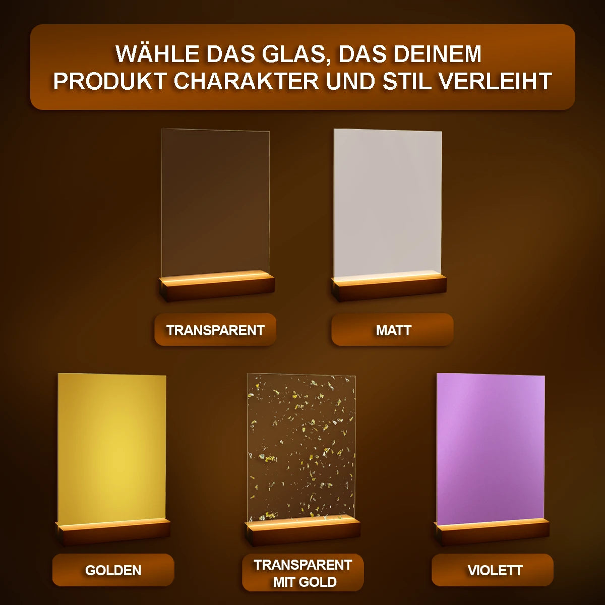 Image of Illustration von Vater und Kind - Glasdruck, personalisiertes Geschenk zum Vatertag