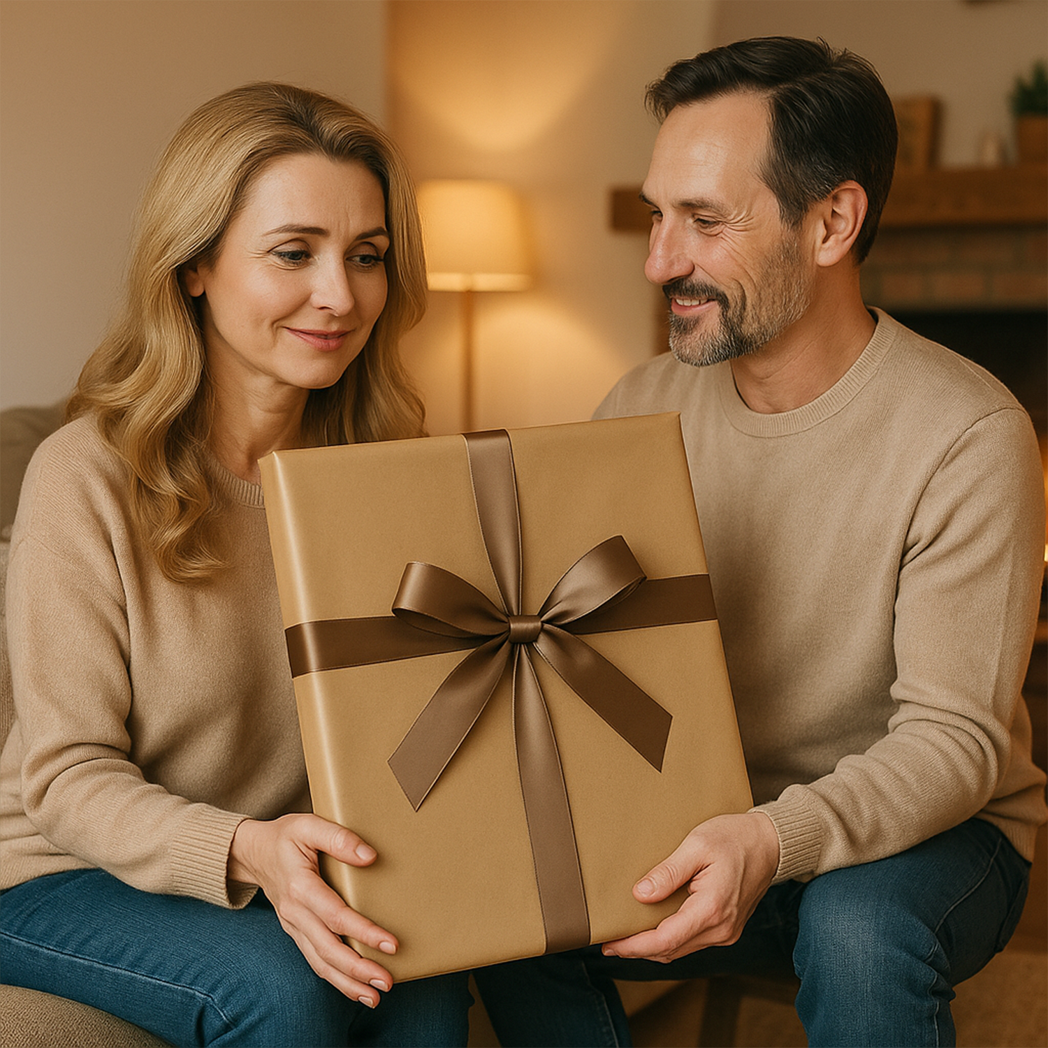 Porträt im Star-Stil zum 50. Geburtstag – Leinwandbild aus deinem Foto