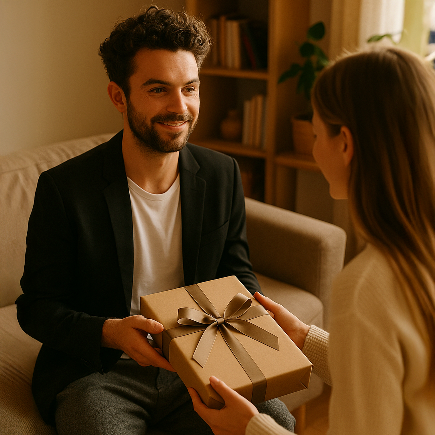 Image of Karikatur zum 30. Geburtstag – Druck auf Glas, Porträt nach Ihrem Foto