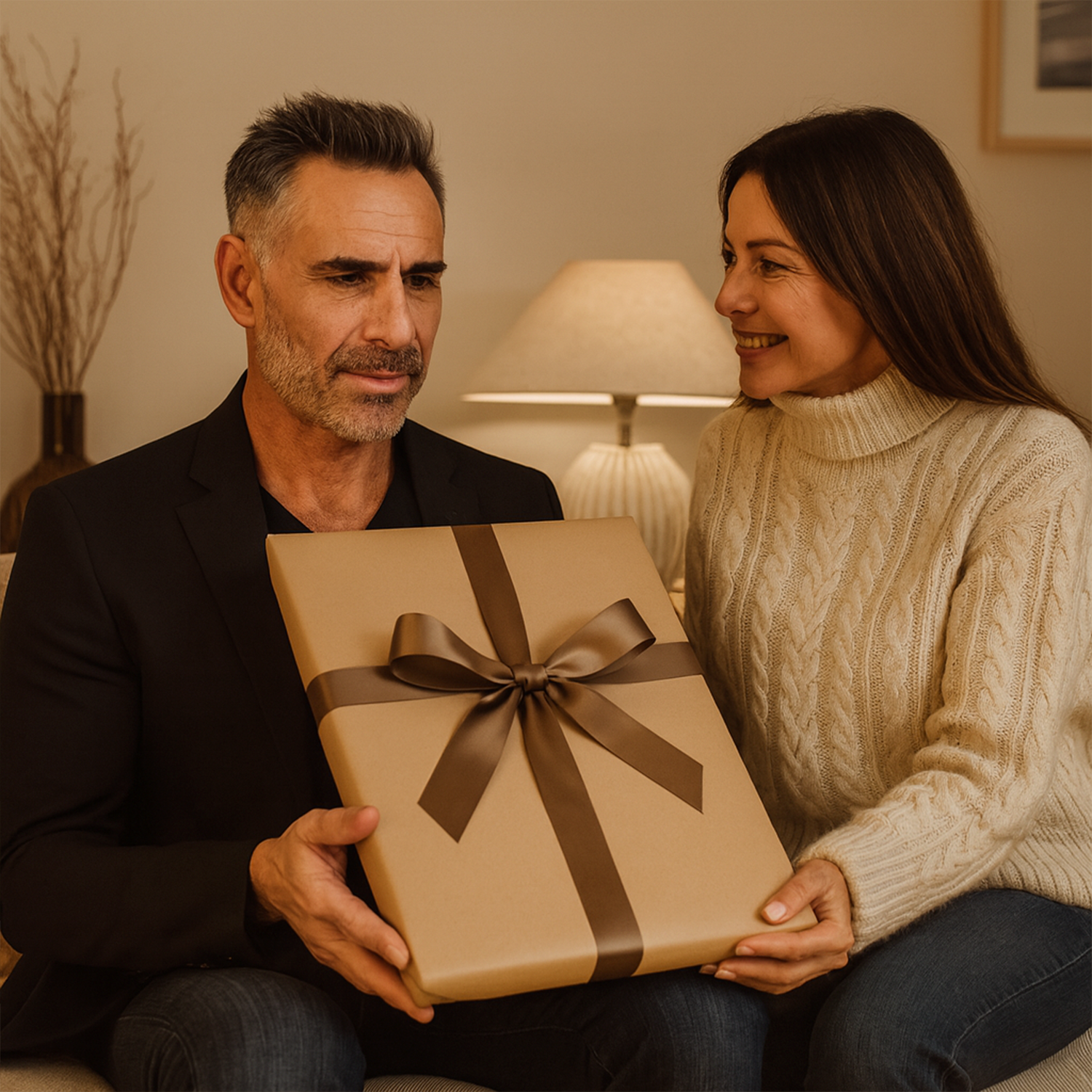 Image of Anglerporträt zum 45. Geburtstag – Leinwandbild nach deinem Foto