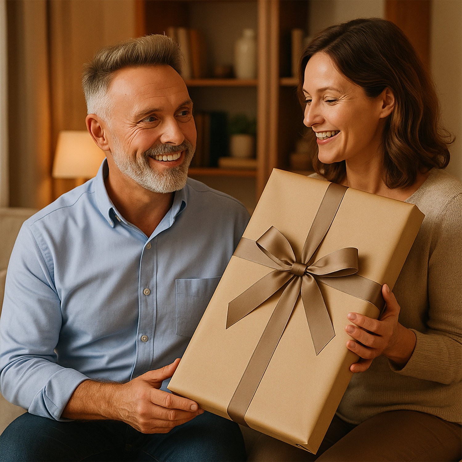 Image of Porträt eines festlich feiernden Königs – Leinwandbild aus deinem Foto
