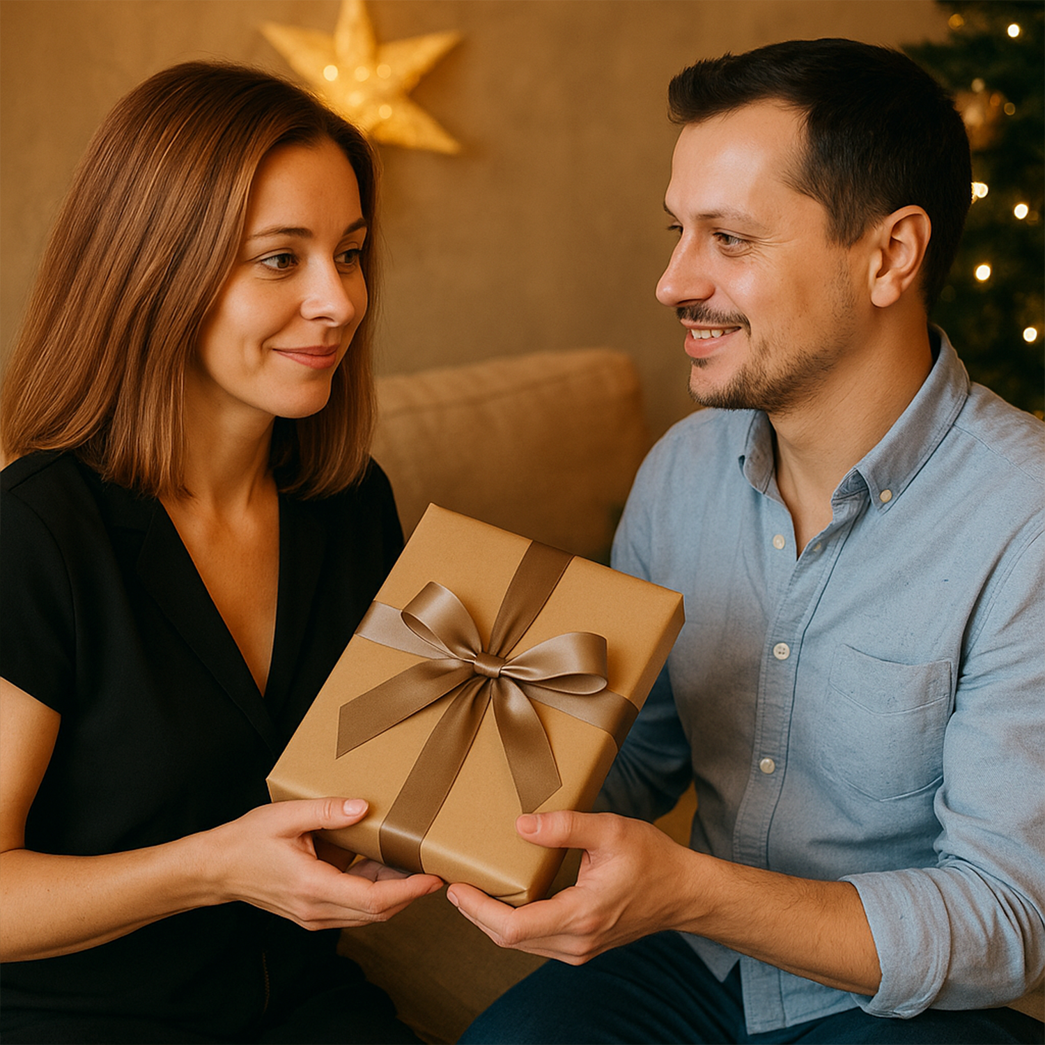 Hochzeitsporträt im Karikaturstil – Glasdruck, Porträt aus deinem Foto