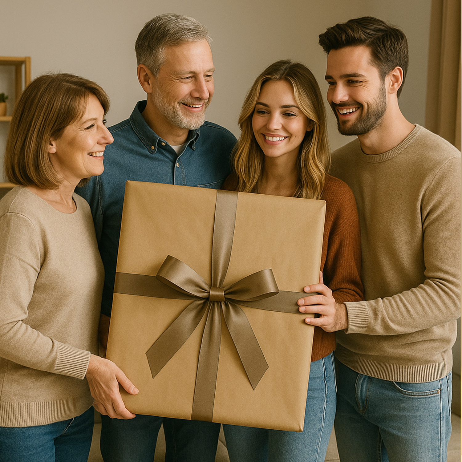 Image of Für immer zusammen – Leinwandbild aus deinem Foto