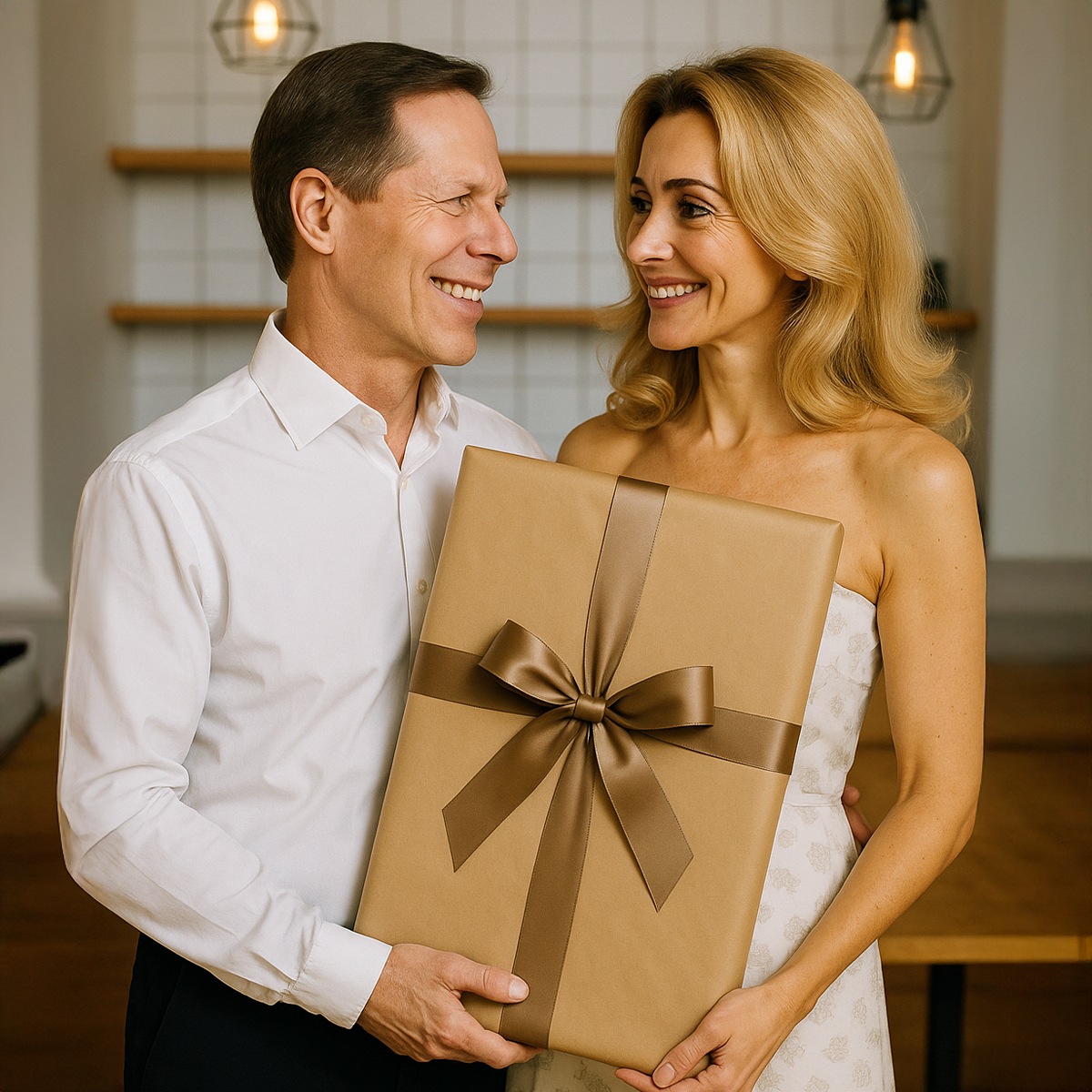 Image of König und Königin – Leinwandbild nach deinem Foto