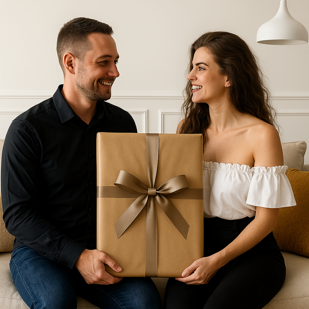 Image of Porträt von Zeus und Hera – Leinwandbild aus deinem Foto