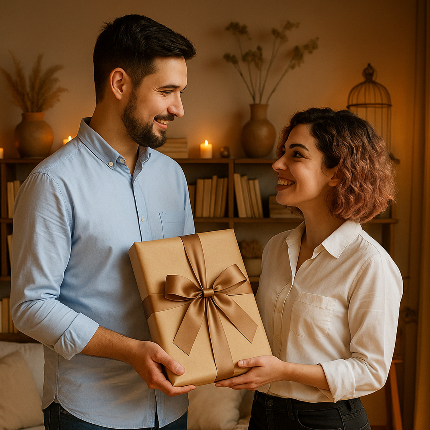 Image of Im Rhythmus der Liebe – Druck auf Glas, Portrait aus deinem Foto