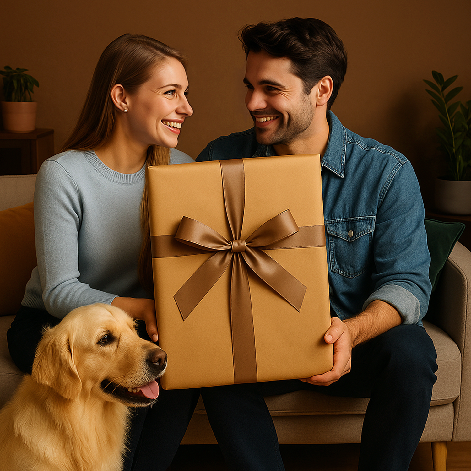 Image of Königliches Duo – Leinwandbild aus deinem Foto