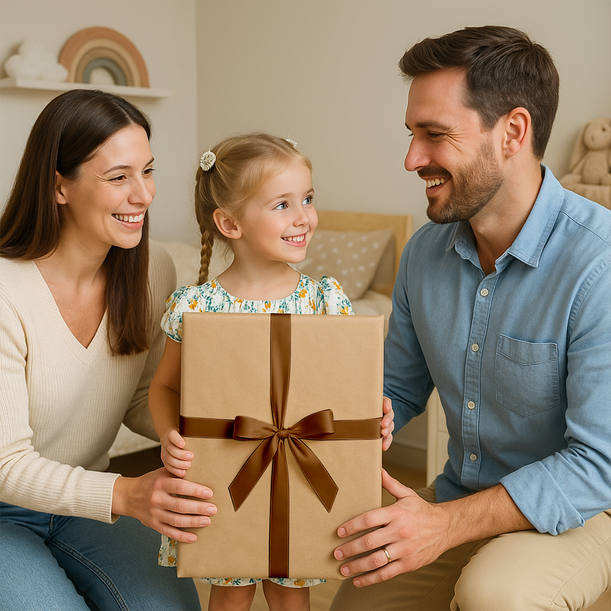 Image of Porträt eines Mädchens – Leinwandbild aus deinem Foto