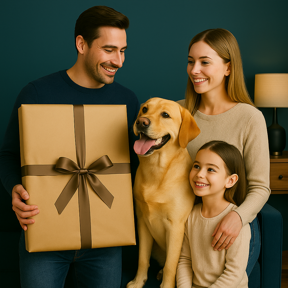 Image of Porträt des geliebten Haustiers – Leinwandbild aus deinem Foto