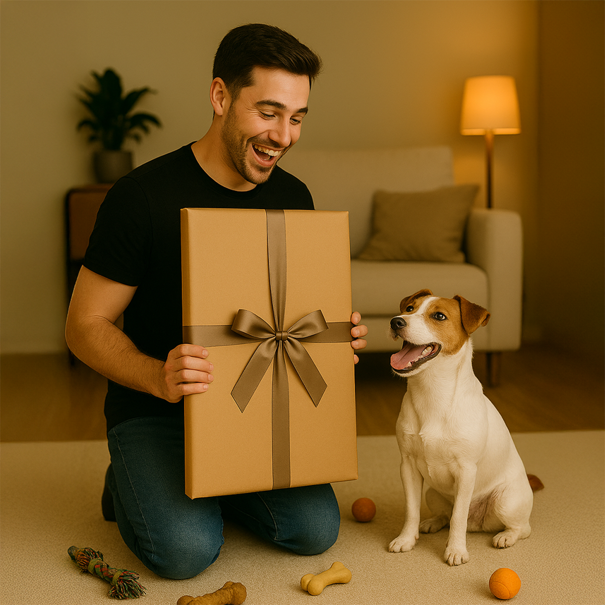 Image of Der königliche Vierbeiner – Leinwandbild aus deinem Foto