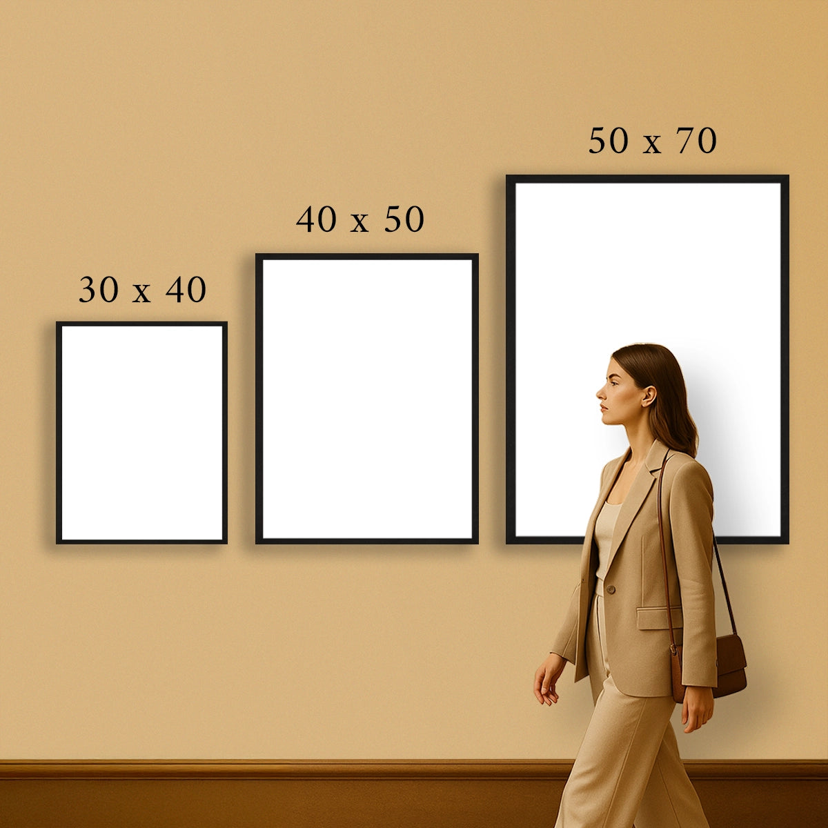 Image of 40. Geburtstag im eleganten Stil - Poster aus deinem Foto